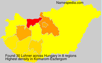 Surname Lohner in Hungary Surname Lohner in Hungary