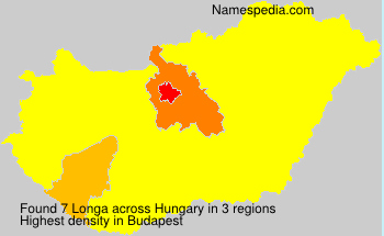 Surname Longa in Hungary Surname Longa in Hungary