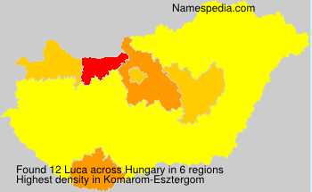Surname Luca in Hungary Surname Luca in Hungary