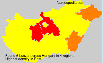 Surname Luczai in Hungary Surname Luczai in Hungary
