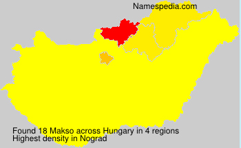 Surname Makso in Hungary Surname Makso in Hungary