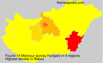 Surname Manczur in Hungary Surname Manczur in Hungary