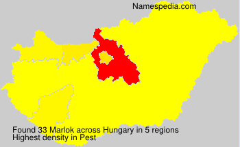 Surname Marlok in Hungary Surname Marlok in Hungary
