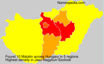 Surname Matalin in Hungary Surname Matalin in Hungary