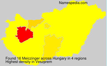 Surname Meiczinger in Hungary Surname Meiczinger in Hungary
