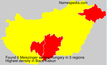 Surname Meiszinger in Hungary Surname Meiszinger in Hungary
