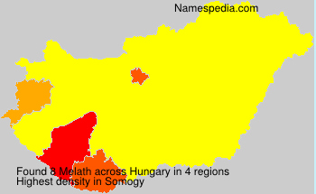 Surname Melath in Hungary Surname Melath in Hungary