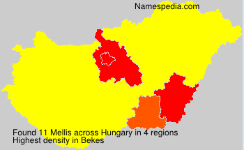 Surname Mellis in Hungary Surname Mellis in Hungary
