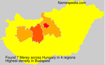 Surname Merey in Hungary Surname Merey in Hungary