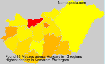 Surname Meszes in Hungary Surname Meszes in Hungary