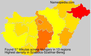 Surname Mikulas in Hungary Surname Mikulas in Hungary