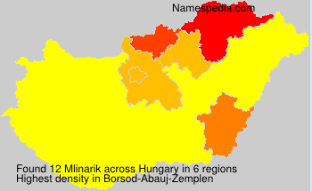 Surname Mlinarik in Hungary