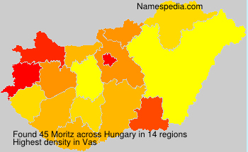 Surname Moritz in Hungary Surname Moritz in Hungary