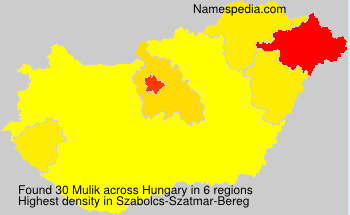 Surname Mulik in Hungary Surname Mulik in Hungary