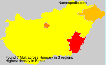 Surname Mult in Hungary Surname Mult in Hungary