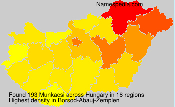 Surname Munkacsi in Hungary Surname Munkacsi in Hungary