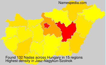 Surname Nadas in Hungary Surname Nadas in Hungary