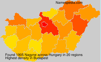 Surname Nagyne in Hungary Surname Nagyne in Hungary