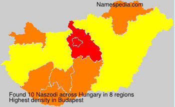 Surname Naszodi in Hungary Surname Naszodi in Hungary