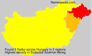 Surname Natko in Hungary Surname Natko in Hungary