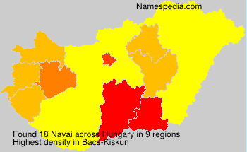 Surname Navai in Hungary Surname Navai in Hungary