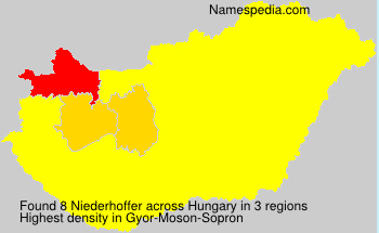 Surname Niederhoffer in Hungary Surname Niederhoffer in Hungary