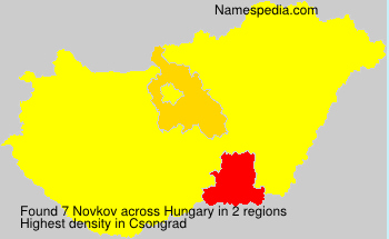 Surname Novkov in Hungary Surname Novkov in Hungary