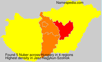 Surname Nuber in Hungary Surname Nuber in Hungary