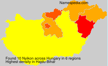 Surname Nyikon in Hungary Surname Nyikon in Hungary