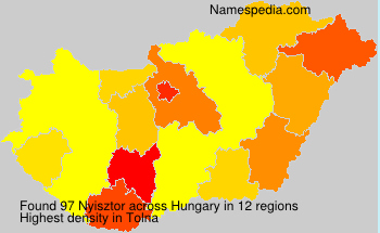 Surname Nyisztor in Hungary Surname Nyisztor in Hungary
