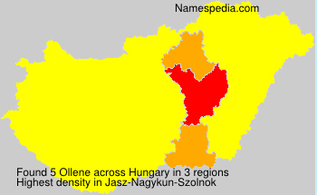 Surname Ollene in Hungary Surname Ollene in Hungary