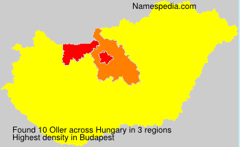 Surname Oller in Hungary Surname Oller in Hungary