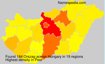 Surname Orszag in Hungary Surname Orszag in Hungary