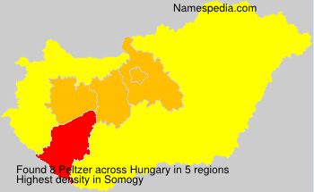 Surname Peltzer in Hungary Surname Peltzer in Hungary