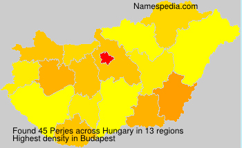 Surname Perjes in Hungary Surname Perjes in Hungary