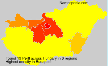 Surname Pertl in Hungary Surname Pertl in Hungary
