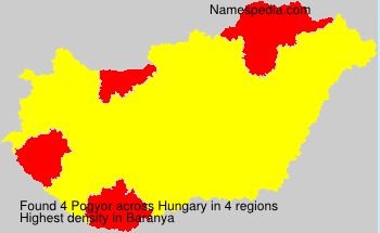 Surname Pogyor in Hungary Surname Pogyor in Hungary