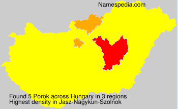 Surname Porok in Hungary Surname Porok in Hungary