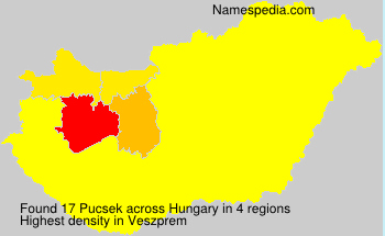 Surname Pucsek in Hungary Surname Pucsek in Hungary