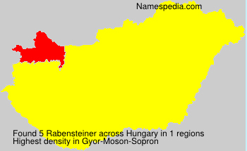 Surname Rabensteiner in Hungary Surname Rabensteiner in Hungary