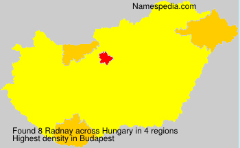 Surname Radnay in Hungary Surname Radnay in Hungary