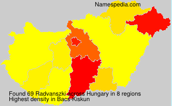 Surname Radvanszki in Hungary Surname Radvanszki in Hungary
