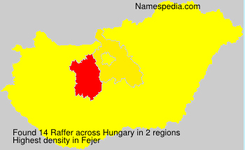 Surname Raffer in Hungary Surname Raffer in Hungary