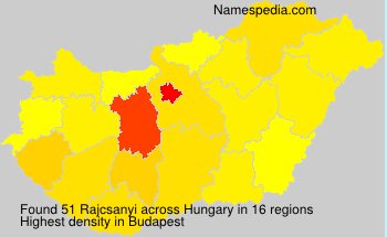 Surname Rajcsanyi in Hungary Surname Rajcsanyi in Hungary