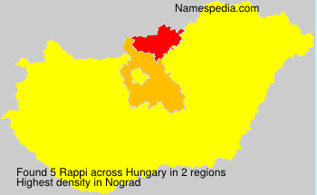 Surname Rappi in Hungary Surname Rappi in Hungary