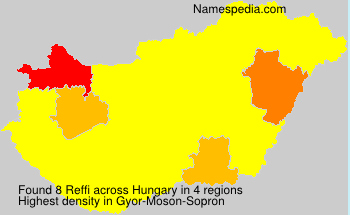 Surname Reffi in Hungary Surname Reffi in Hungary