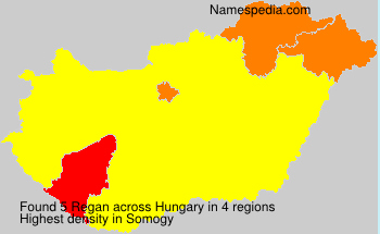 Surname Regan in Hungary