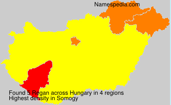 Surname Regan in Hungary Surname Regan in Hungary