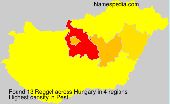 Surname Reggel in Hungary Surname Reggel in Hungary