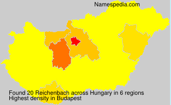 Surname Reichenbach in Hungary Surname Reichenbach in Hungary
